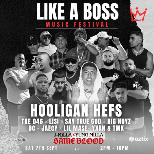 LIKE A BOSS DROPS ARTIST ANNOUNCEMENT FOR 2025